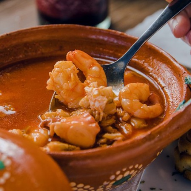 Sopa De Mariscos.